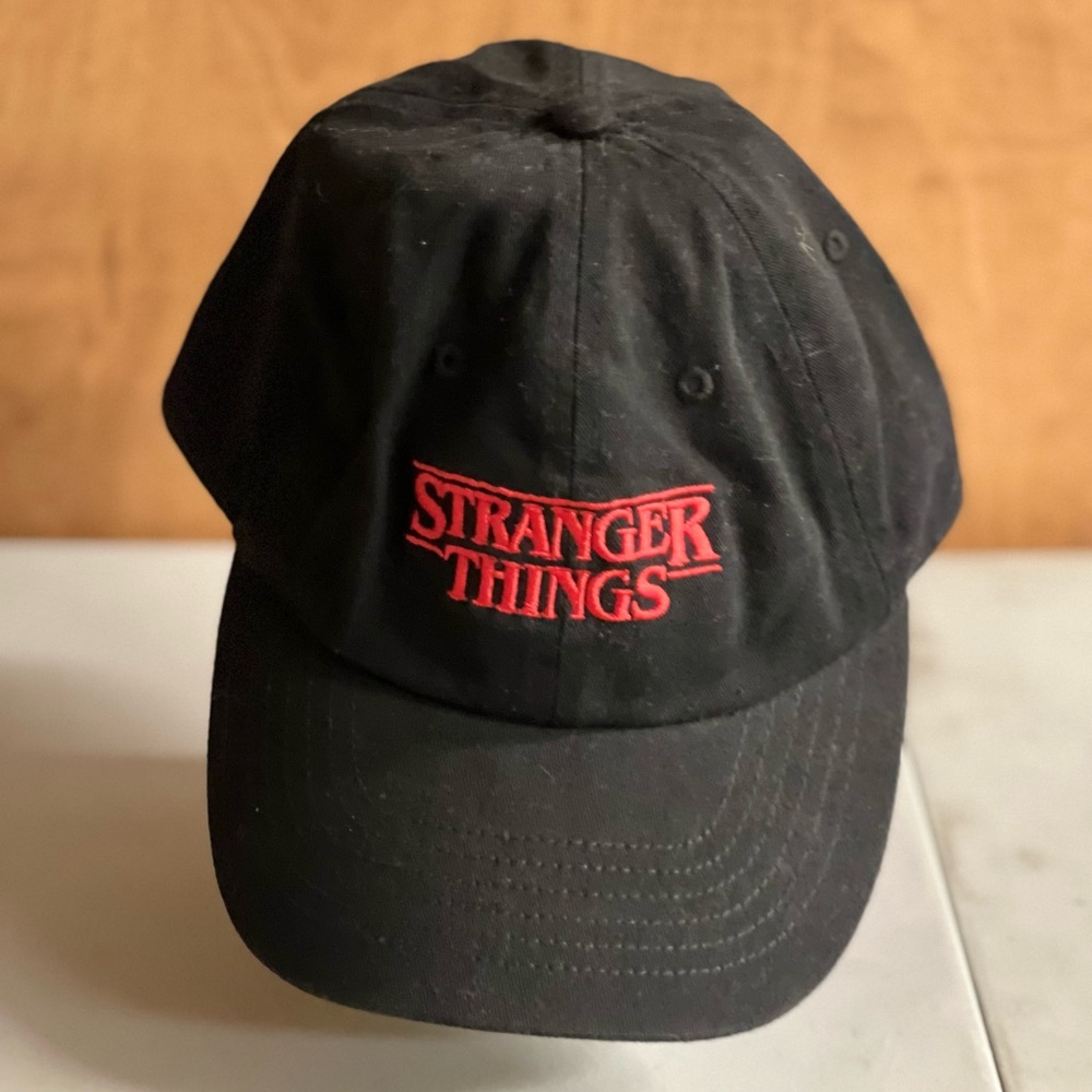 Netflix Stranger Things Black and Red Hat